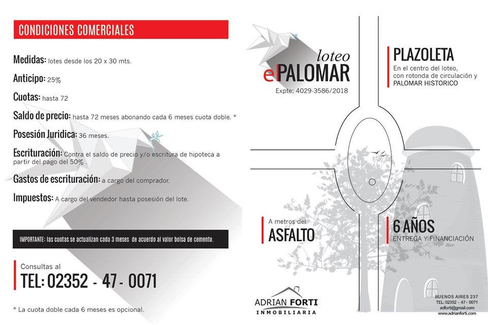Loteo EL PALOMAR